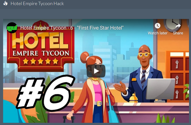 Hotel Empire Tycoon Cheats Free Gems Hack Ios Android 2020
